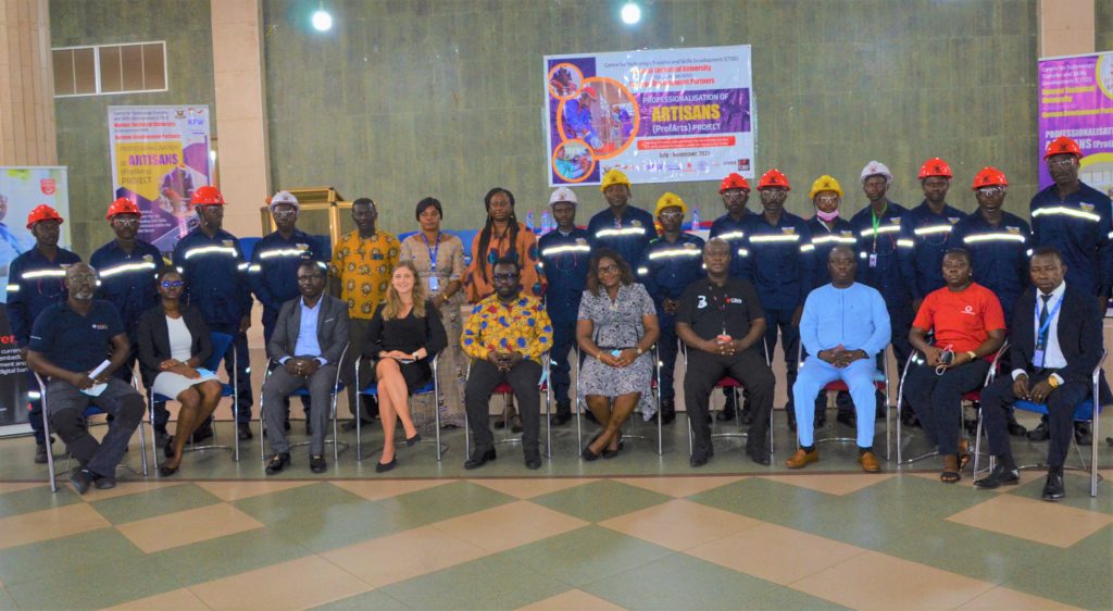 KsTU, GIZ train over 200 artisans in the construction sector