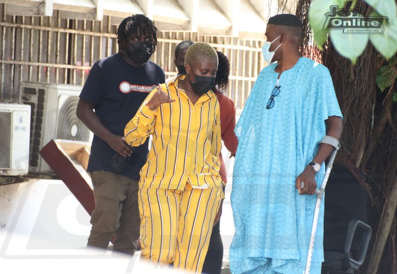 Photos: Medikal's day in court