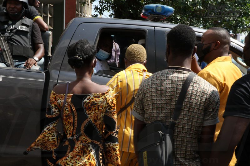 Photos: Medikal's day in court