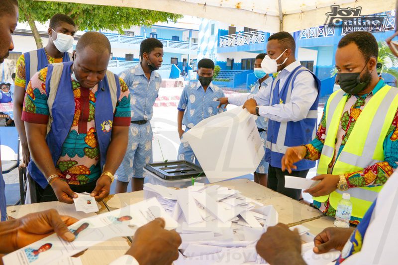 Photos: Ave-Maria JHS holds first Electoral Commission-supervised elections