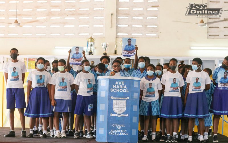 Photos: Ave-Maria JHS holds first Electoral Commission-supervised elections