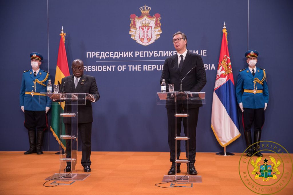 Akufo-Addo is one of the wisest in the world, a great erudite - Serbian President Akufo-Addo is one of the wisest in the world, a great erudite - Serbian President