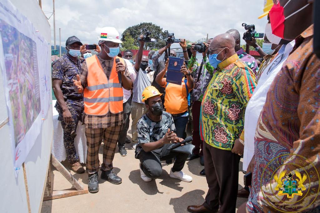 Akufo-Addo inspects €4m Atibie hospital project; $77m Mpraeso-Onyimso road