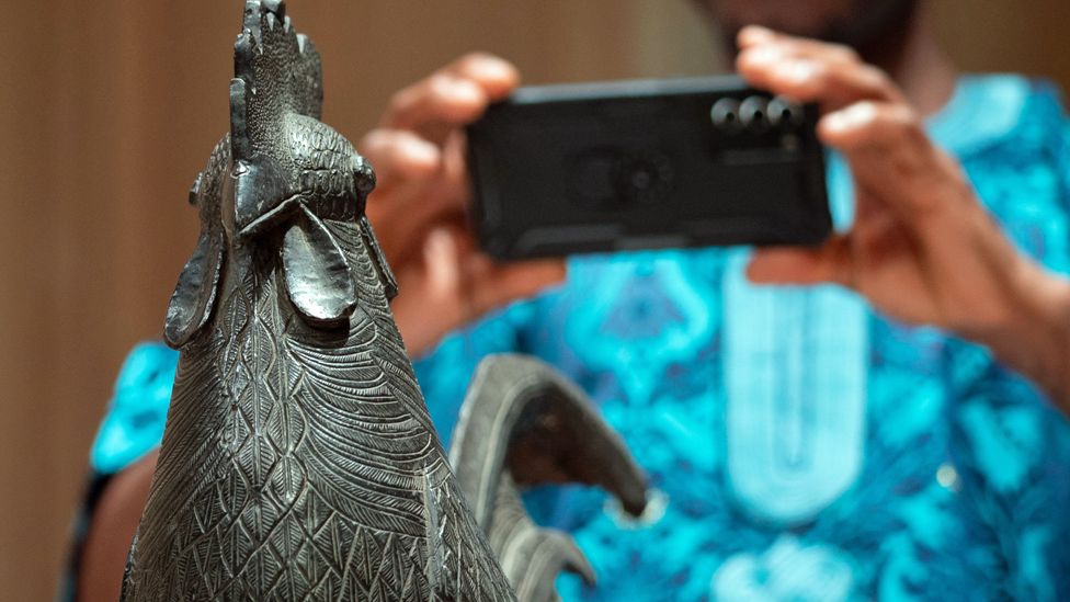 Benin Bronzes: 'My great-grandfather sculpted the looted treasures'