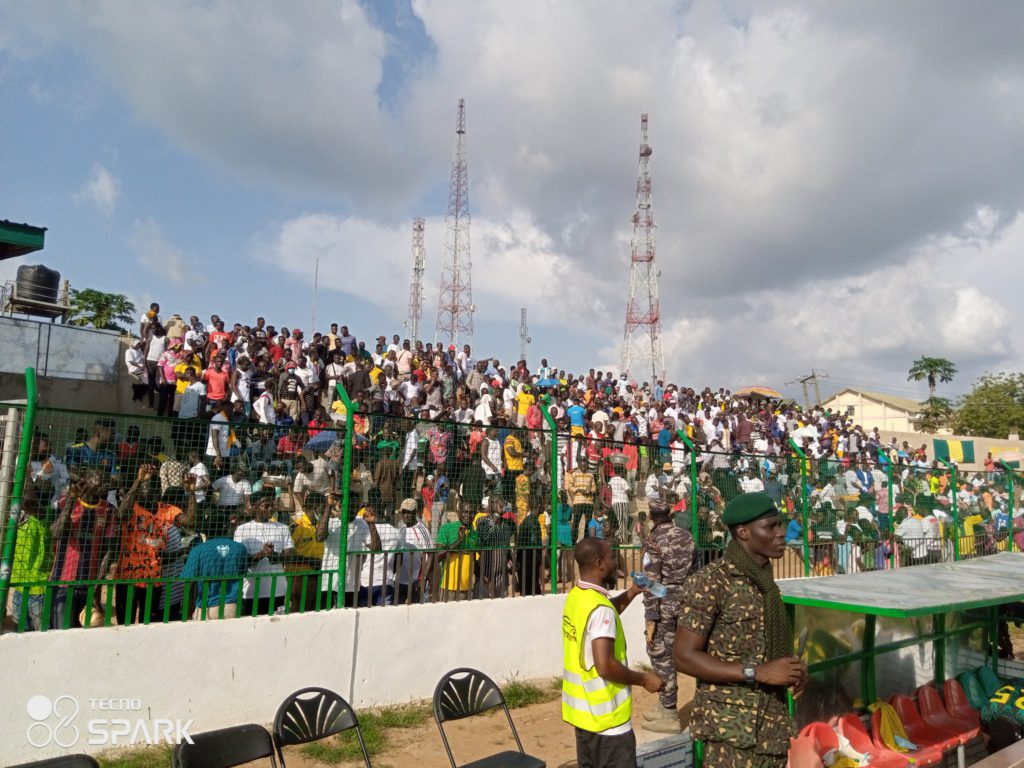 GPL: Bibiani Goldstars celebrate first ever win in the topflight after triumph over Berekum Chelsea