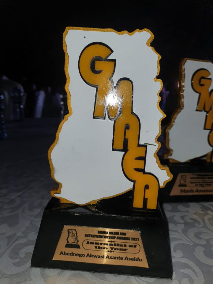 Adom News’ Abednego Asante Asiedu adjudged Journalist of the Year at GMAEA