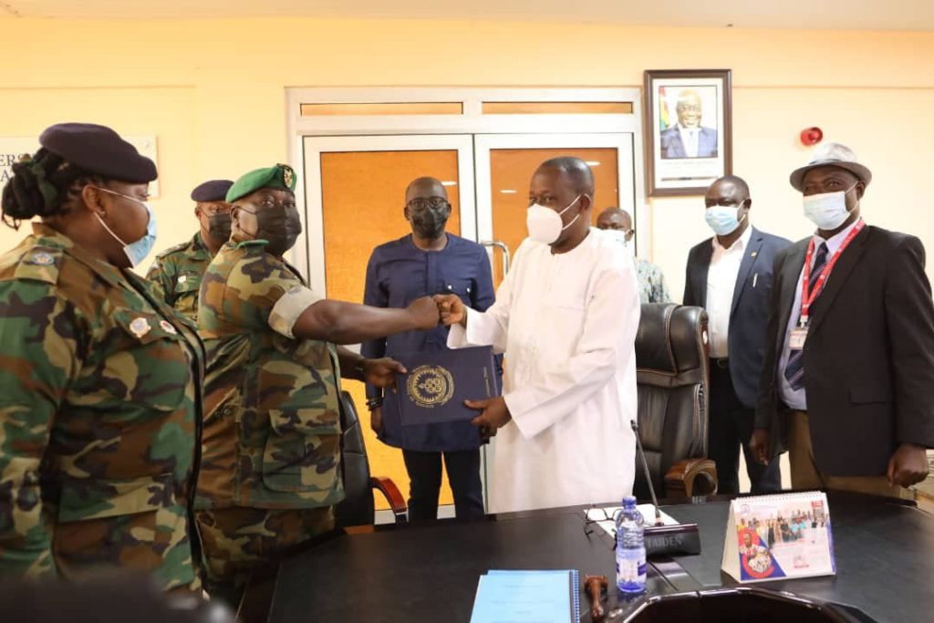 Ghana Armed Forces signs historic deal with UEW