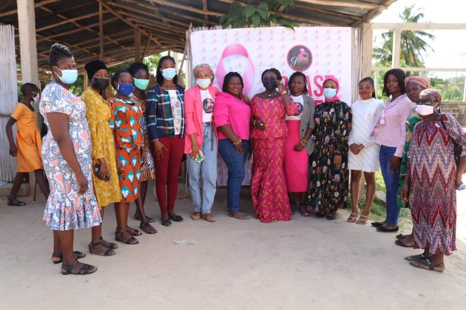 Girls at Agblekpui Basic School educated on breast cancer