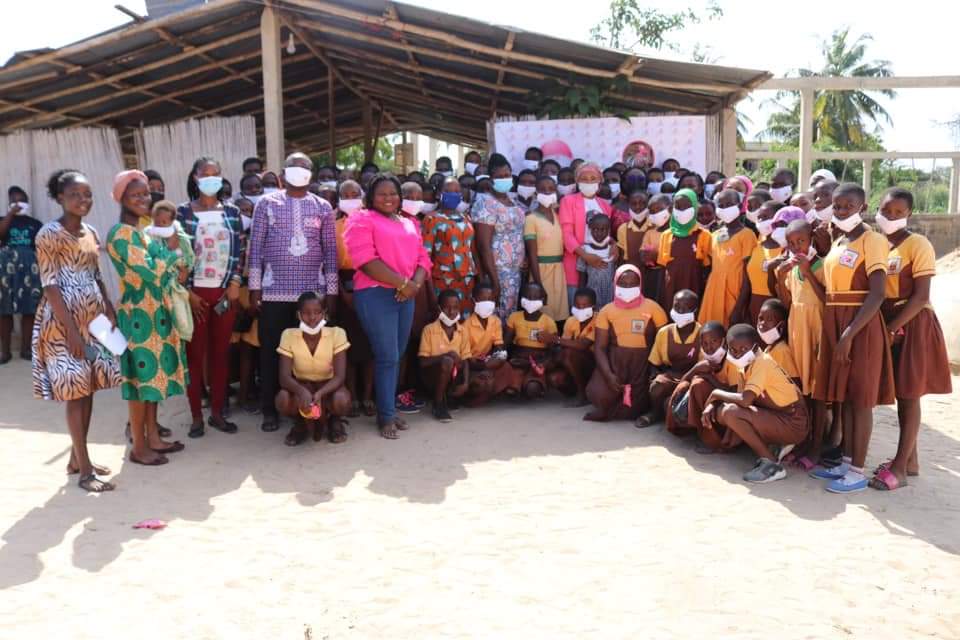 Girls at Agblekpui Basic School educated on breast cancer