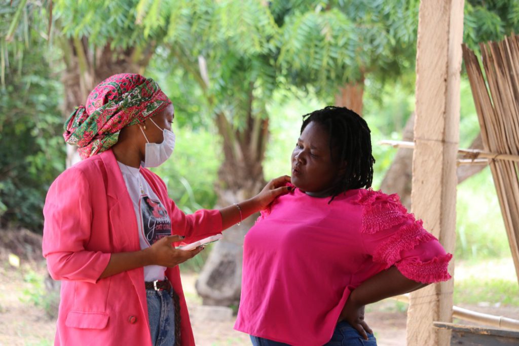 Girls at Agblekpui Basic School educated on breast cancer