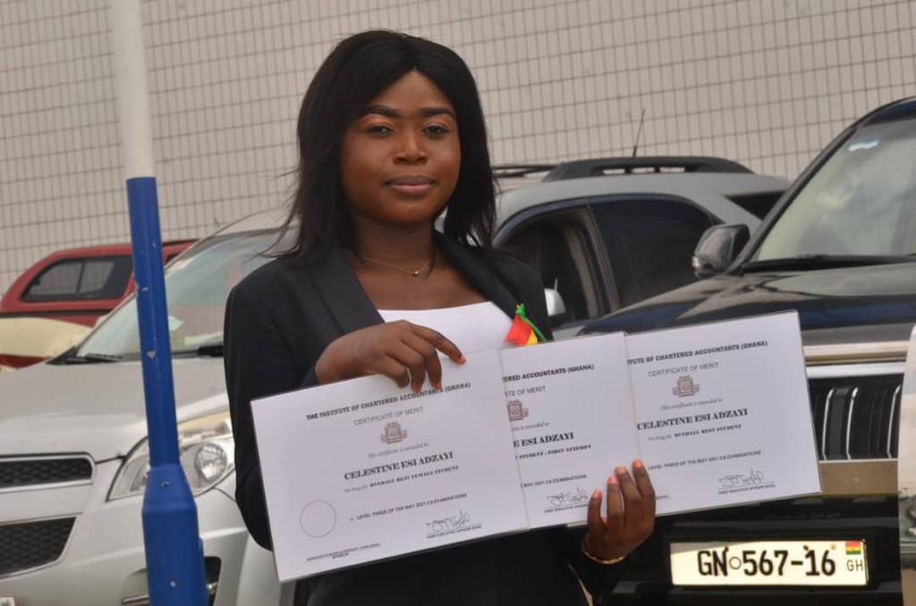 37th ICAG Graduation Ceremony: female UEW graduate adjudged overall best candidate