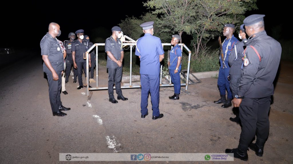 IGP visits night duty officers in North East and Northern Regions