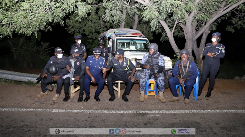 IGP visits night duty officers in North East and Northern Regions