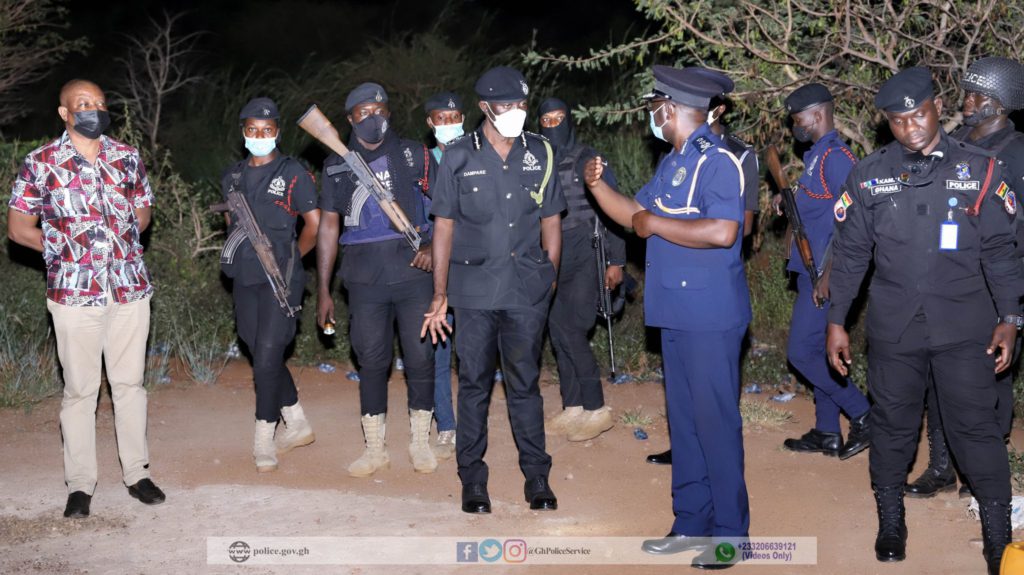 IGP visits night duty officers in North East and Northern Regions