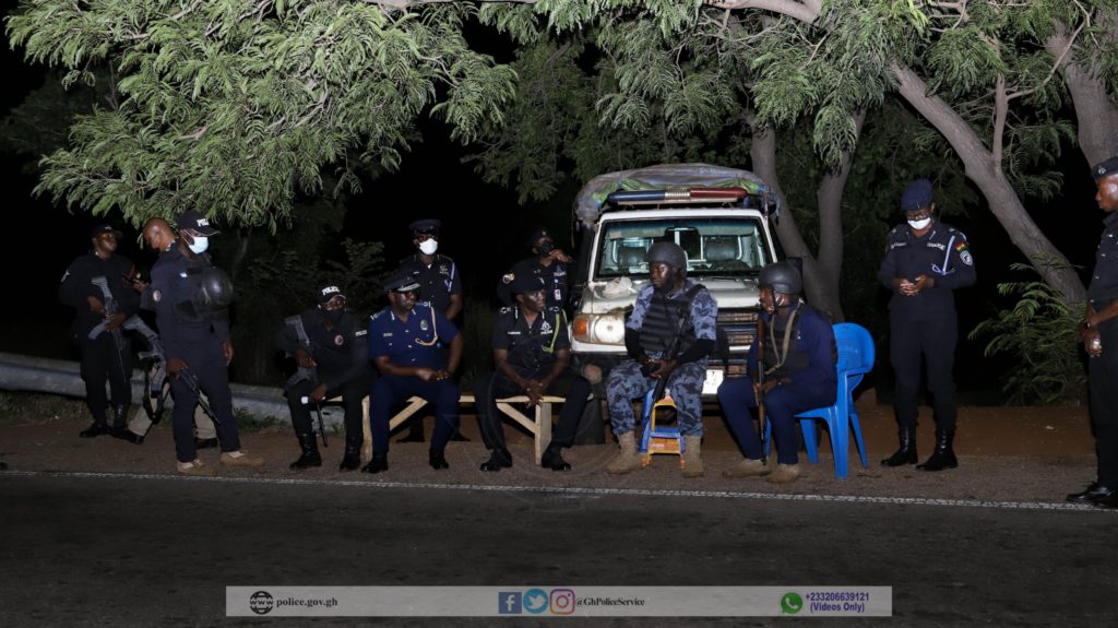 IGP visits night duty officers in North East and Northern Regions