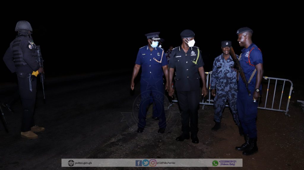 IGP visits night duty officers in North East and Northern Regions