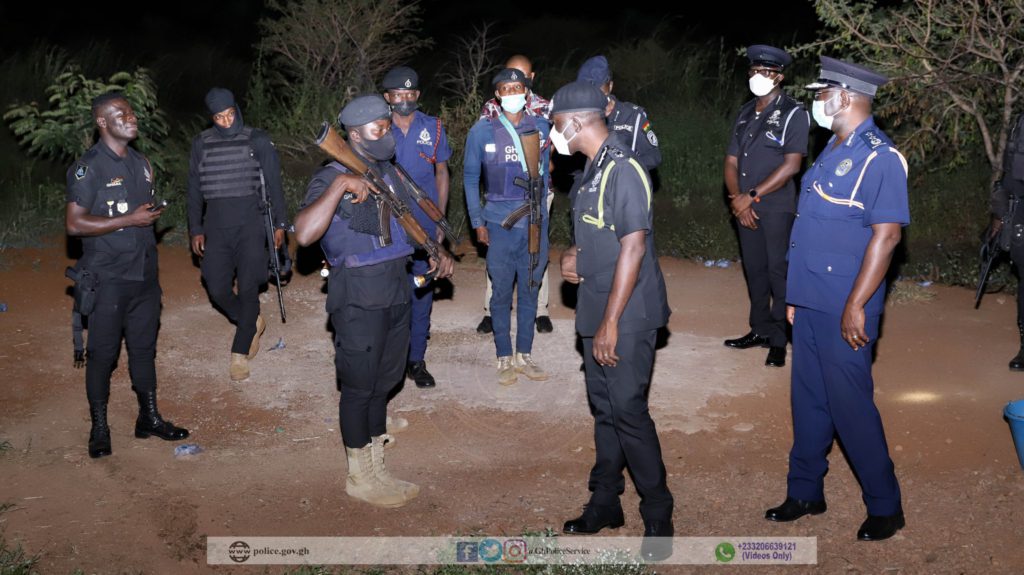 IGP visits night duty officers in North East and Northern Regions