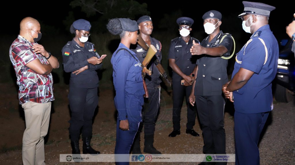 IGP visits night duty officers in North East and Northern Regions