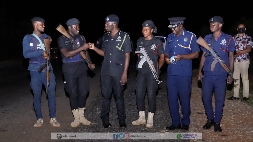 IGP visits night duty officers in North East and Northern Regions