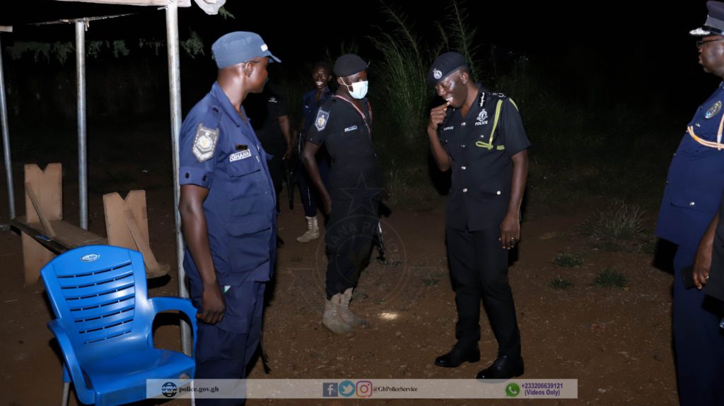 IGP visits night duty officers in North East and Northern Regions