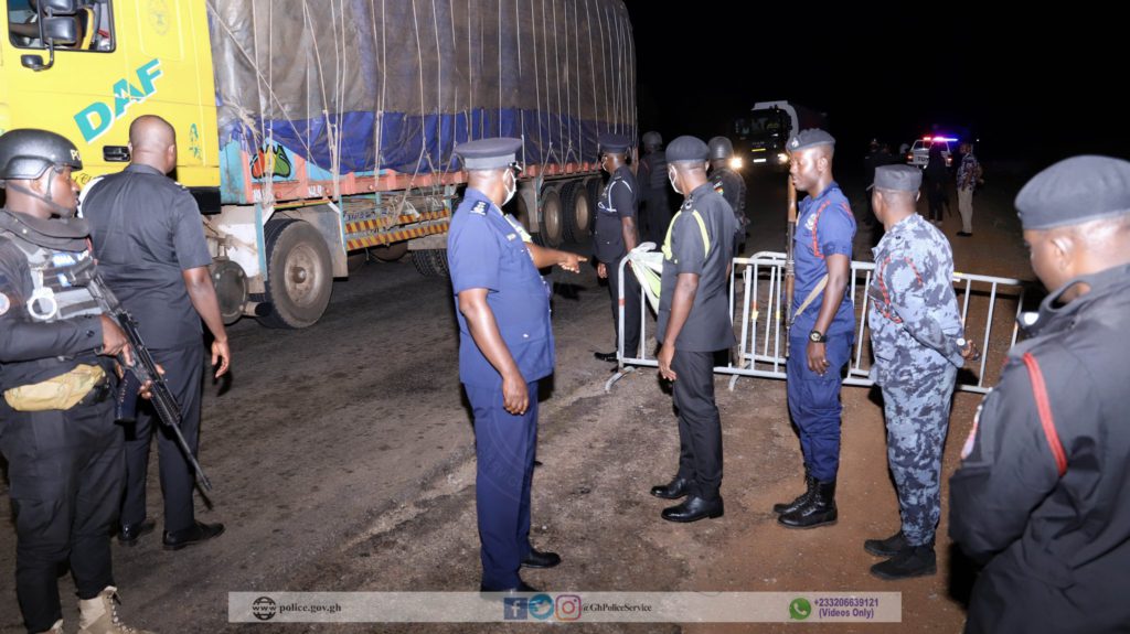 IGP visits night duty officers in North East and Northern Regions