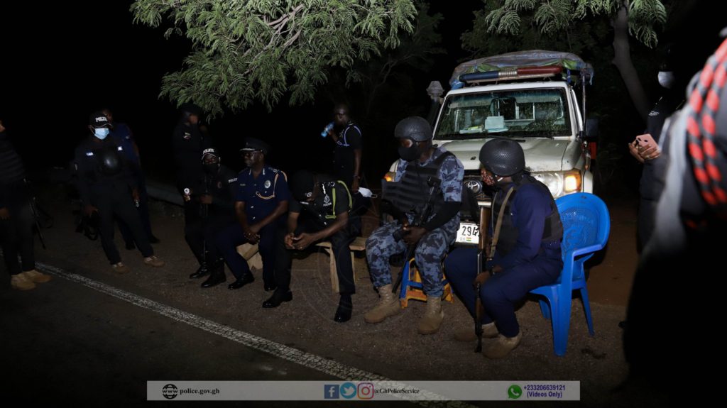 IGP visits night duty officers in North East and Northern Regions