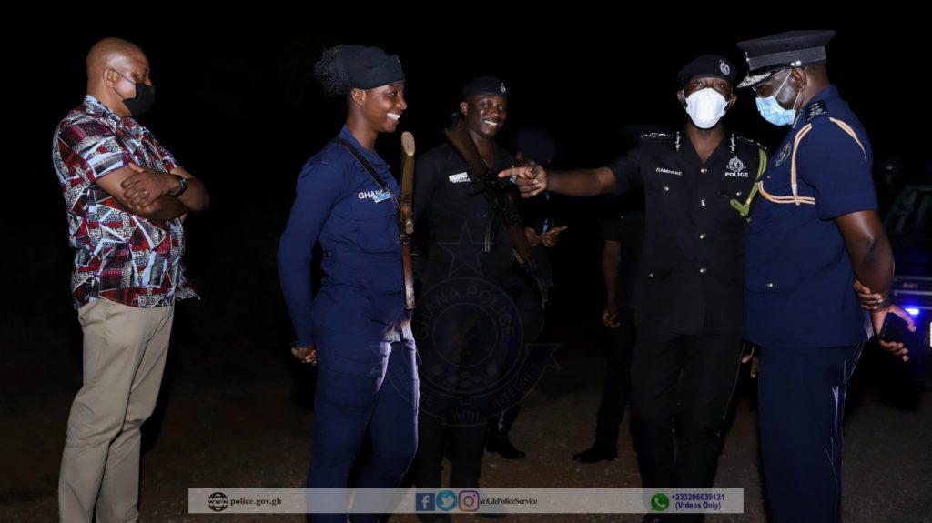 IGP visits night duty officers in North East and Northern Regions