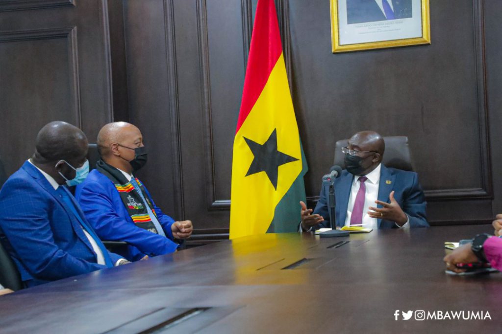 Strengthen CAF inter-club competitions to make it financially rewarding - Bawumia tells CAF President