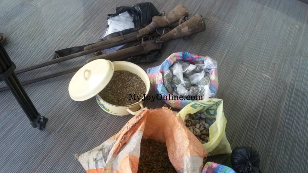 Suspected criminals dealing in narcotics, illegal ammunitions arrested in Bono East