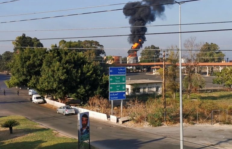 Fire breaks out in Lebanon Zahrani oil facility