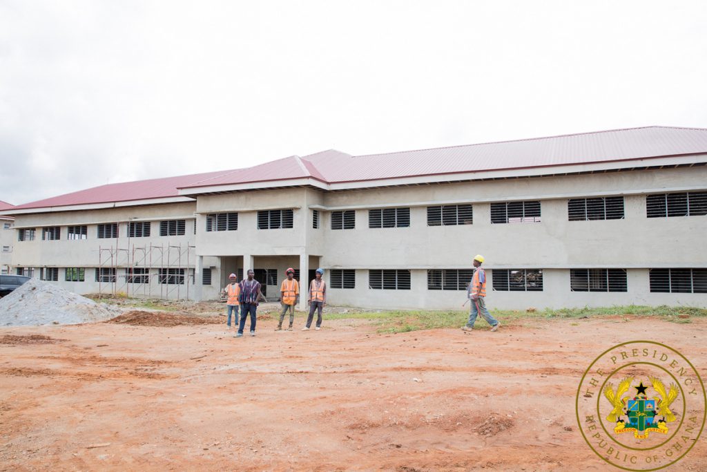 Creative Arts SHS, J.A. Kufuor SHS and Bosomtwe Girls SHS ready for use in 2022