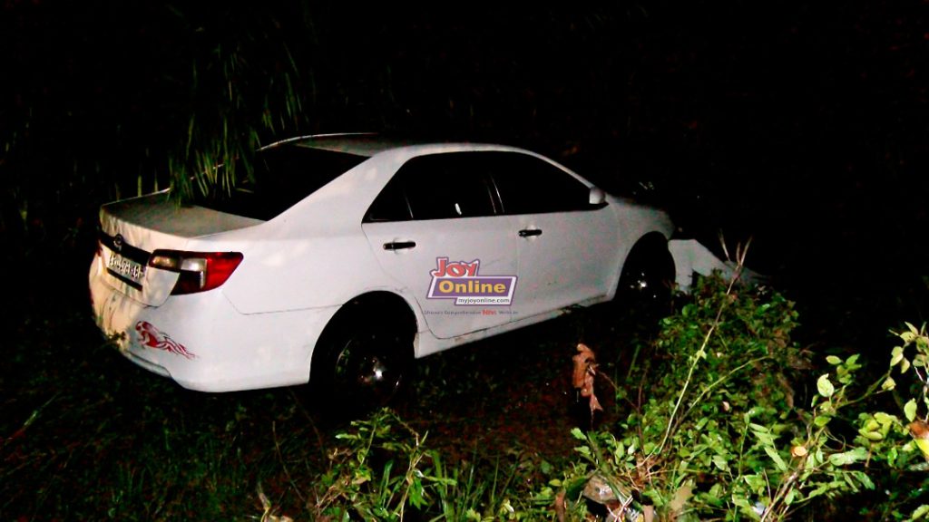 Kumasi floods - 21 Toyota Camry www.myjoyonline.com