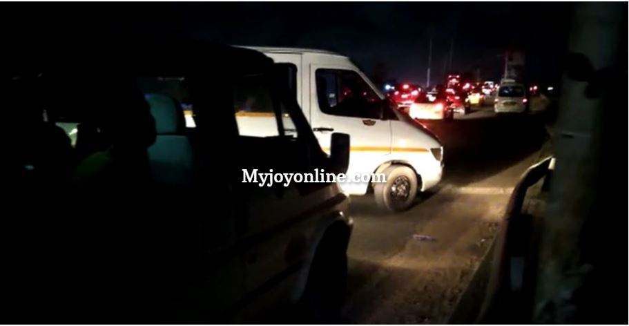 Commuters stranded due to heavy traffic in parts of Accra Commuters stranded due to heavy traffic in parts of Accra