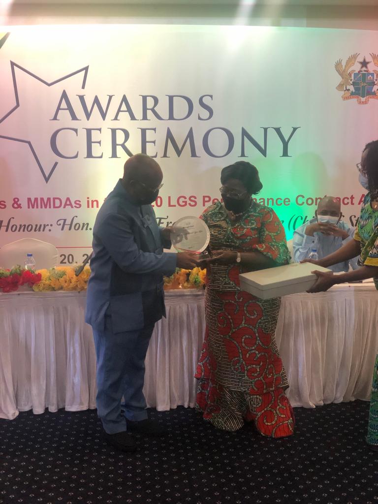 Volta Regional Coordinating Council wins coveted best Local Government Award for 2020