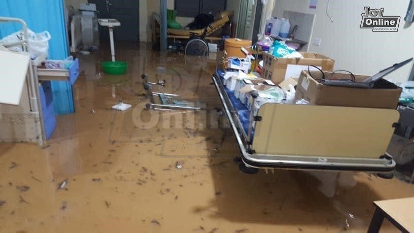Parts of Cape Coast, Accra flooded after heavy rains Parts of Cape Coast, Accra flooded after heavy rains