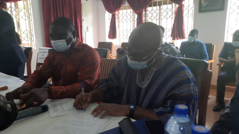 DCE for Afadjato South promises to continue development projects DCE for Afadjato South promises to continue development projects