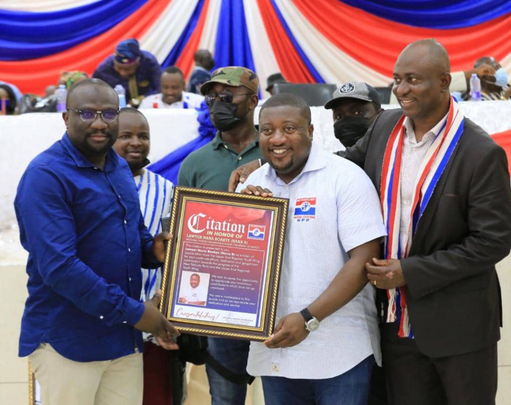 Upper East and North East Regional NPP honour Nana B