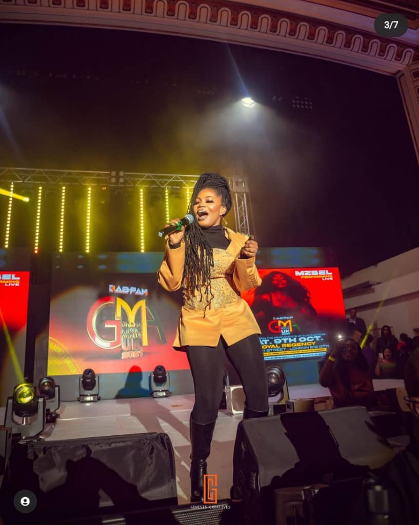 Diana Hamilton wins Artiste of the Year at Ghana Music Awards UK