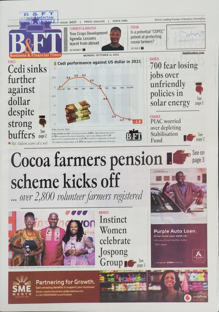 Today's front pages: Monday, October 11, 2021 Today's front pages: Monday, October 11, 2021