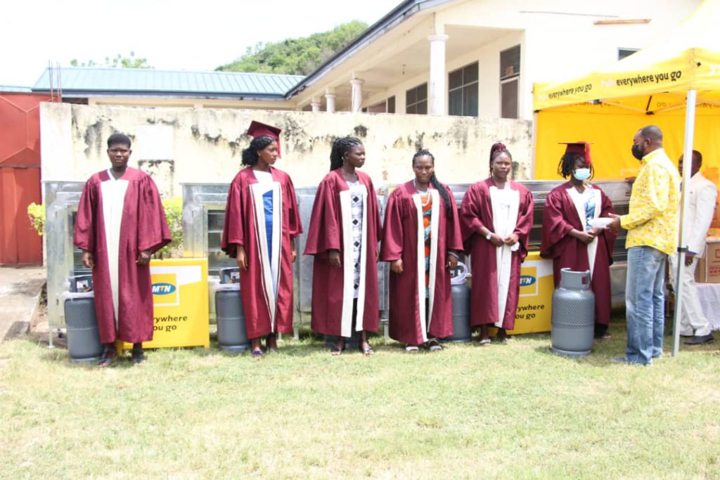 MTN Ghana Foundation supports liberated Trokosi girls with startups and seed capital MTN Ghana Foundation supports liberated Trokosi girls with startups and seed capital