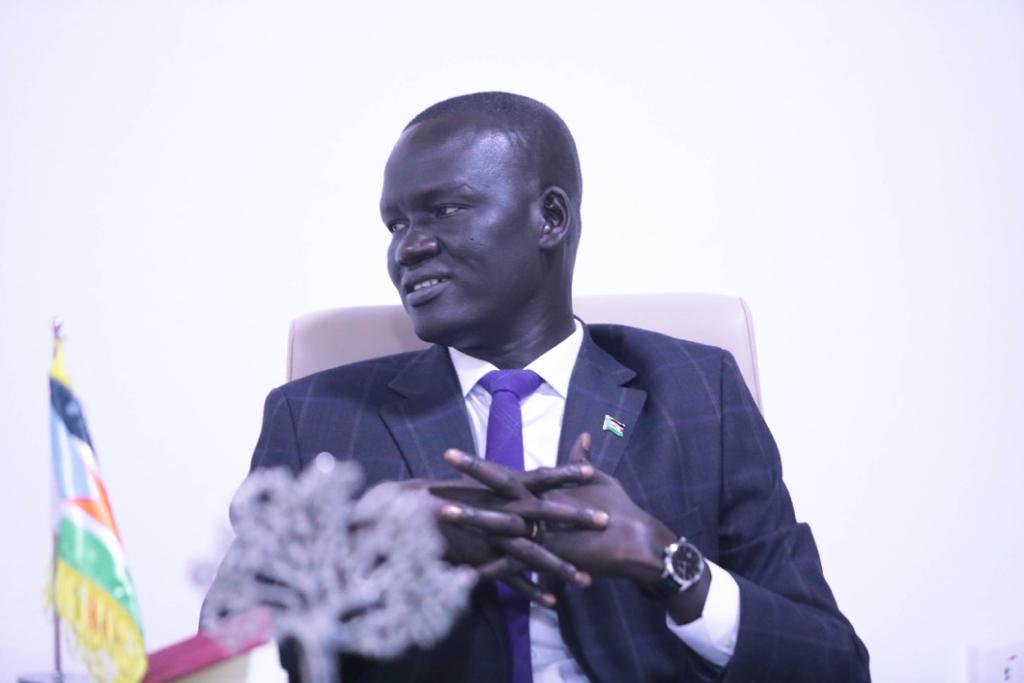 South Sudan Sports Minister calls on Executive Director of National Service Scheme