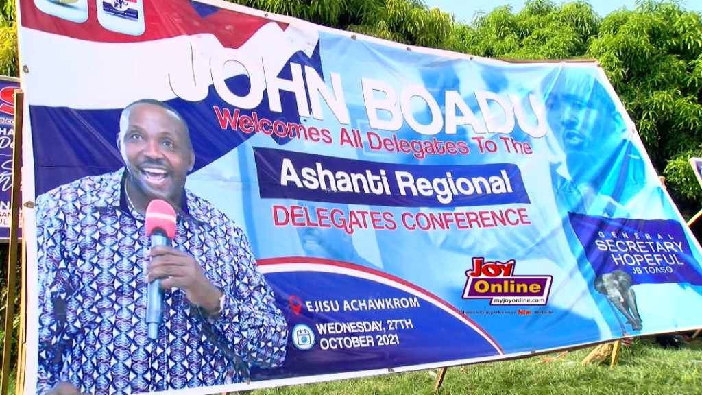 Bawumia, Alan Kyerematen and Akoto-Afriyie banners flood Ashanti NPP Delegates Conference