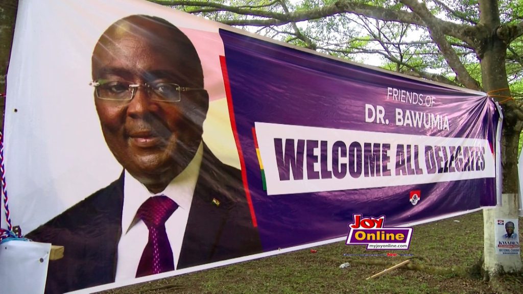 Bawumia, Alan Kyerematen and Akoto-Afriyie banners flood Ashanti NPP Delegates Conference