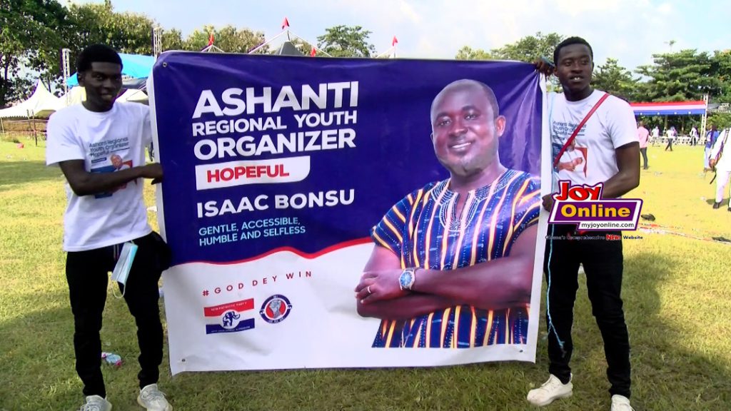 Bawumia, Alan Kyerematen and Akoto-Afriyie banners flood Ashanti NPP Delegates Conference