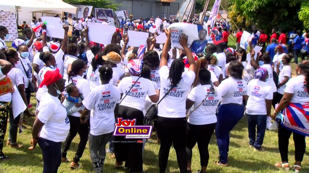 Bawumia, Alan Kyerematen and Akoto-Afriyie banners flood Ashanti NPP Delegates Conference