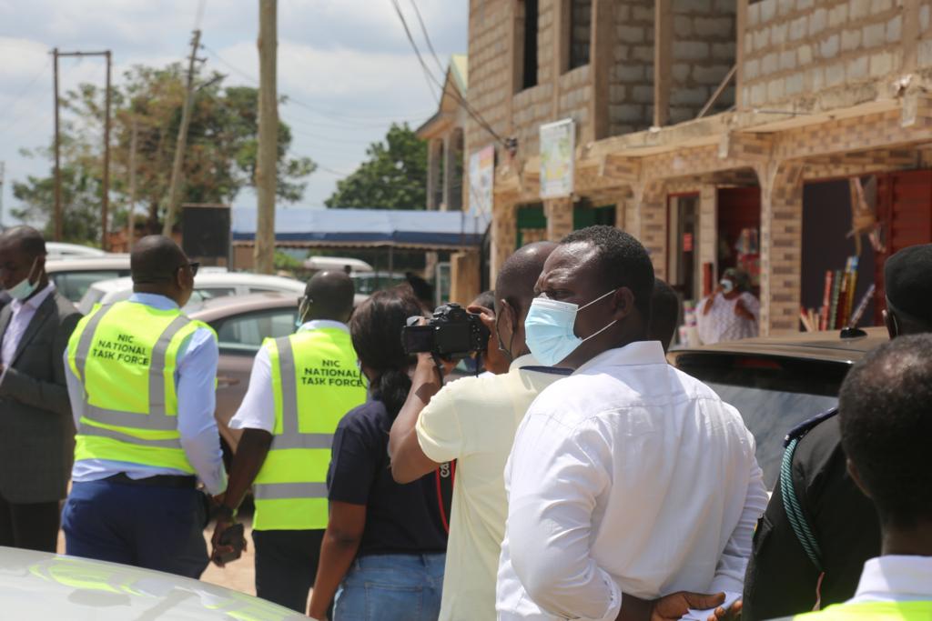 Fire Service, NIC and Police officials embark on random inspections of commercial buildings Fire Service, NIC and Police officials embark on random inspections of commercial buildings