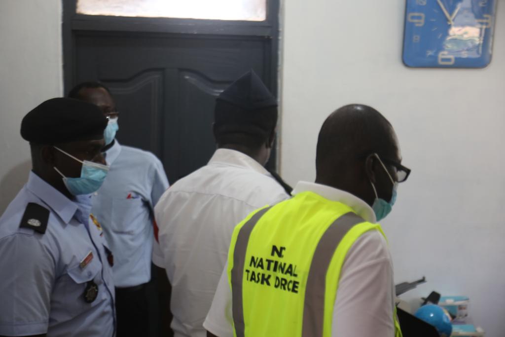 Fire Service, NIC and Police officials embark on random inspections of commercial buildings