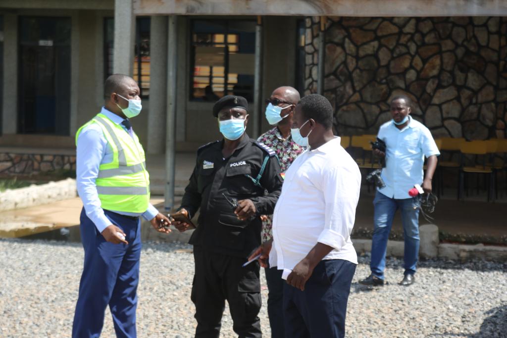 Fire Service, NIC and Police officials embark on random inspections of commercial buildings