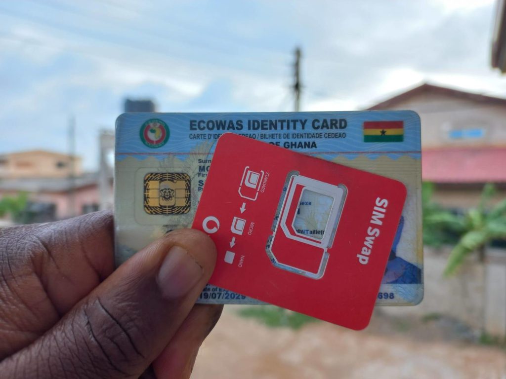 My SIM card is not registered because I don’t have Ghana Card – Sam George