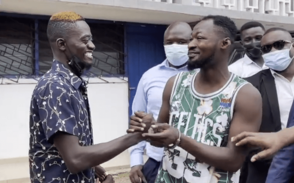 Lil Win unites with Funny Face at Kaneshie District Court